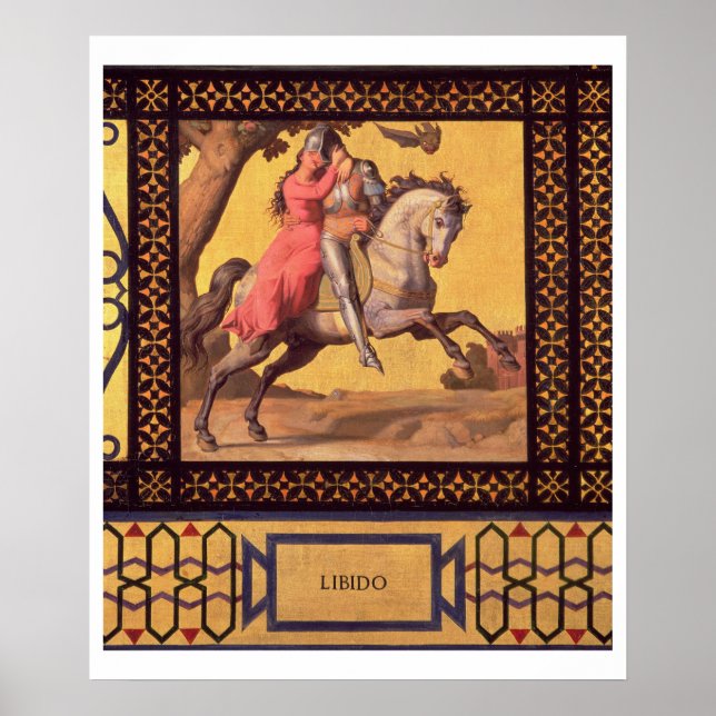 Poster Bom e Mau: Libido, 1832 (detalhe de 89709) (petról (Frente)