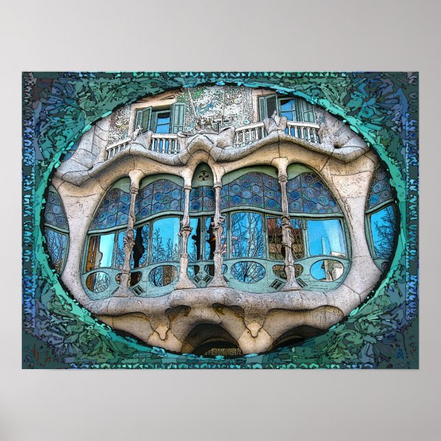 Póster Bom Gaudi! (Impressão de Belas Artes) (Frente)