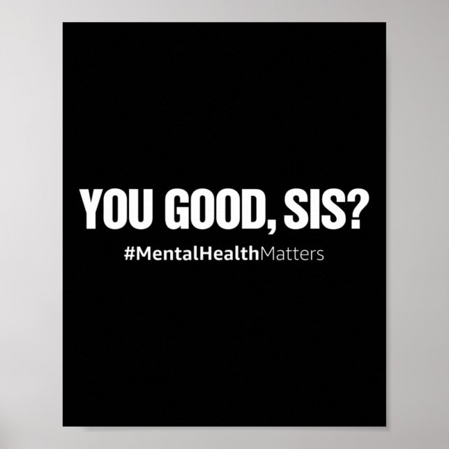 Poster Bom Sis Saúde Mental Conselheiro do Cérebro Humano (Frente)