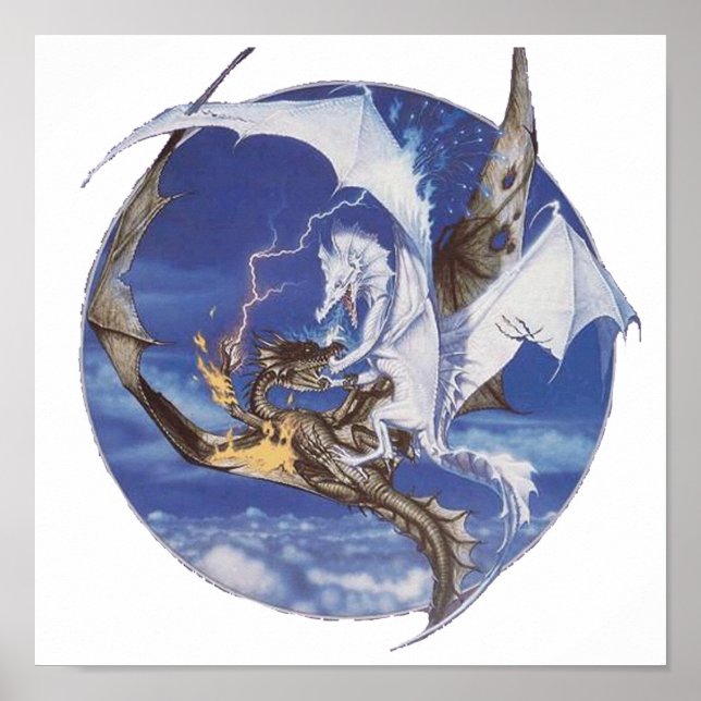 Póster Bom vs Mau (Frente)