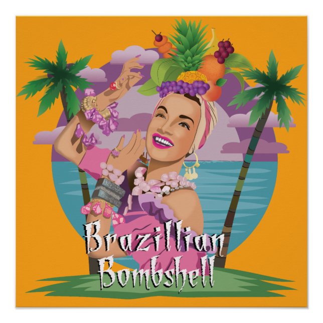 Póster Bomba brasileira (Frente)