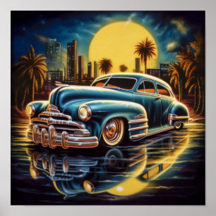 Poster Bomba Chevrolet Fleetline Lowrider Chevy, 1947