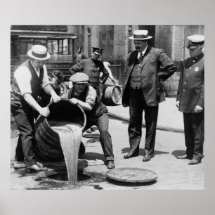 Póster BOMBA DE GUERRA DE PROIBIÇÃO c. 1925