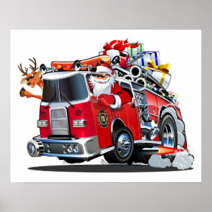 Poster Bomba de Natal da Cartoon