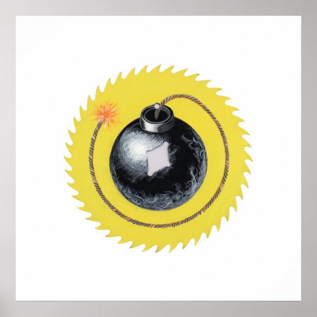 Poster Bomba de tempo (Frente)