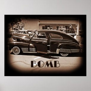 Poster Bomba do Lowrider de Chevrolet Fleetline