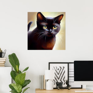 Poster Bombaim Cat