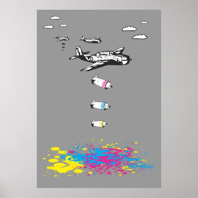 Póster Bombardeio (Frente)