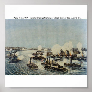 Póster Bombardeio e captura da ilha número 10