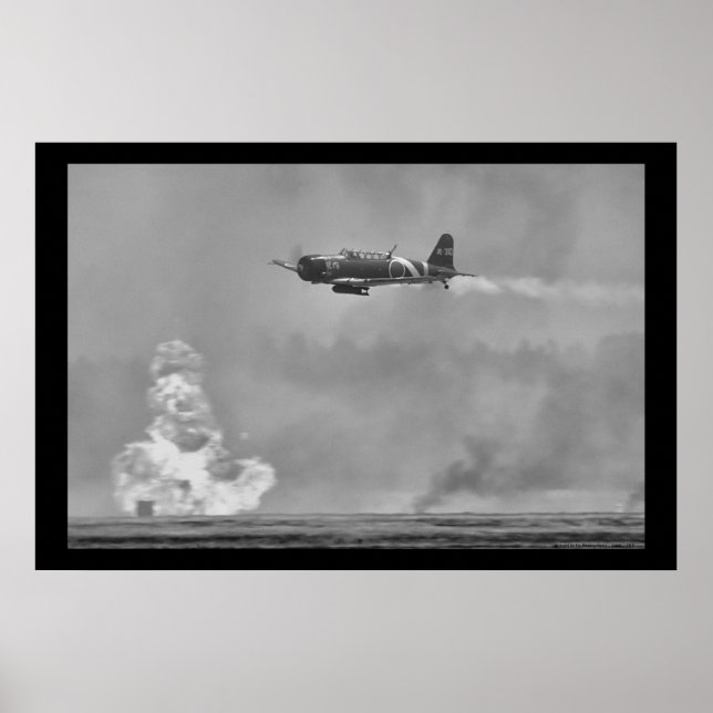 Poster Bombardeiro B5N Kate Torpedo (Frente)