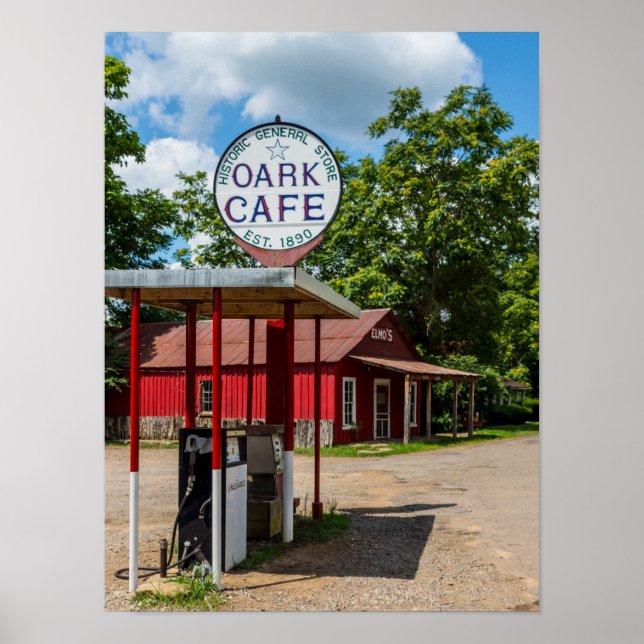 Poster Bombas de Gás de Oark (Frente)