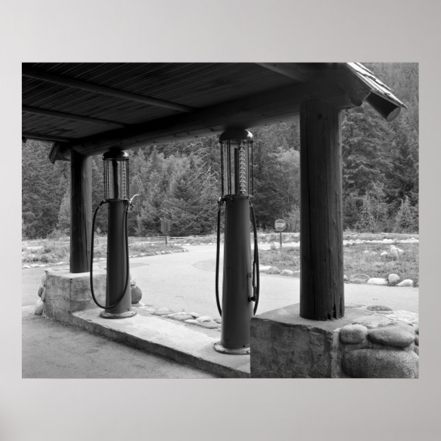 Poster Bombas de Gás Visíveis Antigas (Frente)