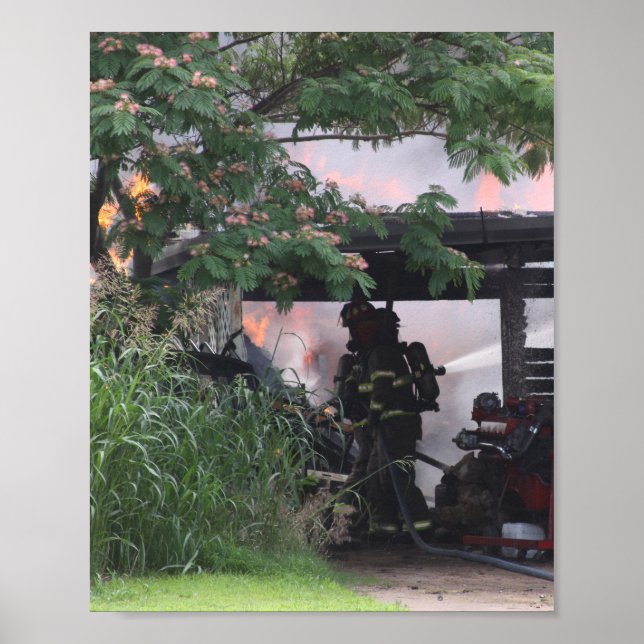 Poster Bombeiro (Frente)