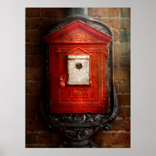 Póster Bombeiro - A caixa de fogo