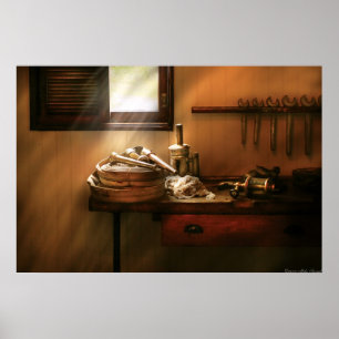 Póster Bombeiro - A mangueira humilde de incêndio