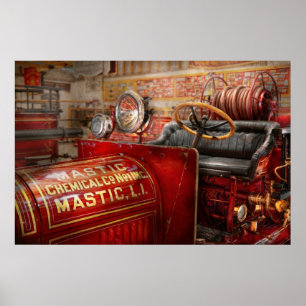 Poster Bombeiro - Composto químico mático