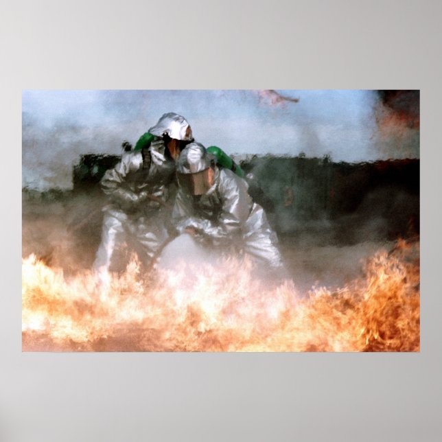 Poster Bombeiros militares (Frente)