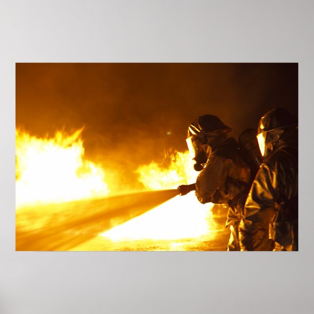 Poster Bombeiros militares (Frente)