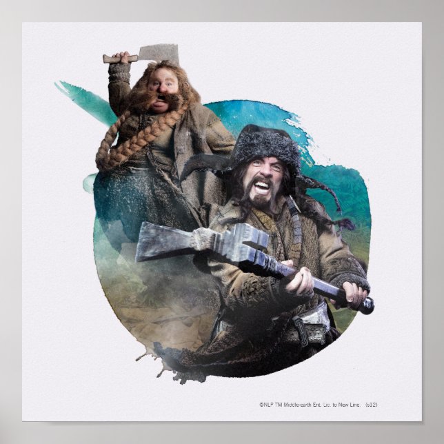 Poster Bombur e Bofur (Frente)
