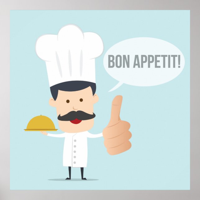 Poster Bon Appetit (Frente)