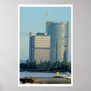 Póster Bona, Alemanha, o Rhine River