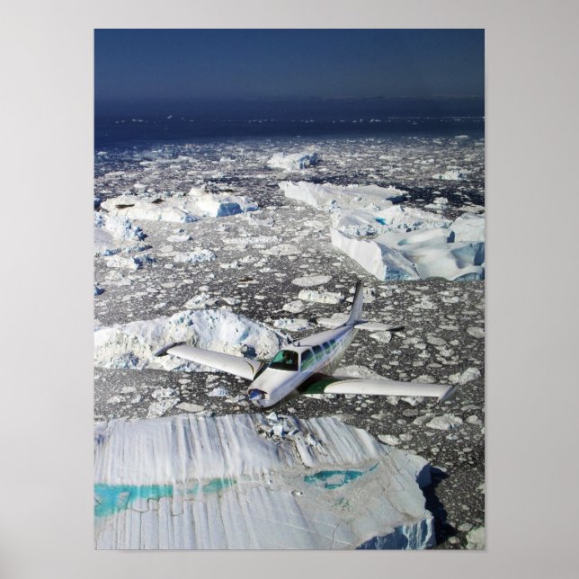 Póster Bonanza sobre a Groenlândia (Frente)