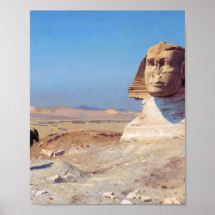 Poster Bonaparte Antes Da Esfinge Por Jean Leon Gerome