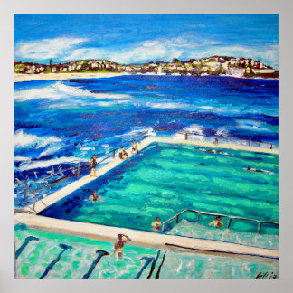 Poster Bondi Icebergs