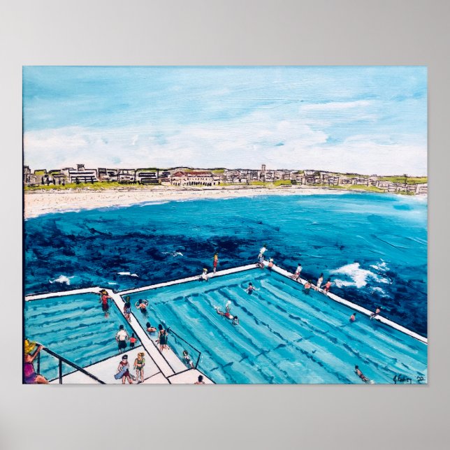 Poster Bondi Icebergs Summer (Frente)