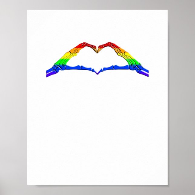 Poster Bone Hands Heart Classic (Frente)