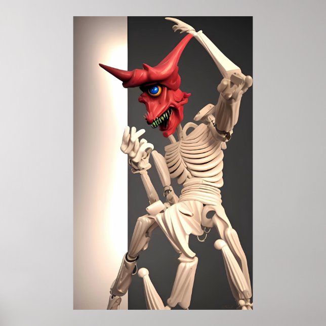 Poster Bone Up or Go Home (Frente)