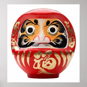 Póster Boneca de Daruma