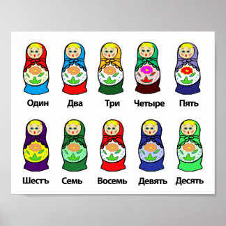 Poster Boneca de ninho russa (Matryoshka)