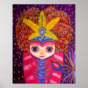 Póster Boneca do carnaval