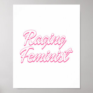 Poster Boneca Feminista Enfurecida