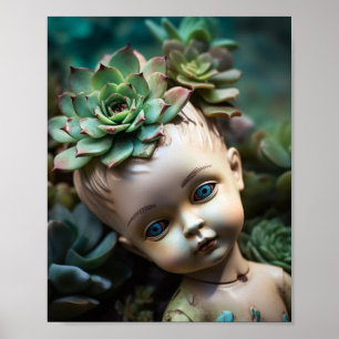 Poster Boneca no Jardim Suculente