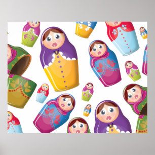 Póster Bonecas Matryoshka