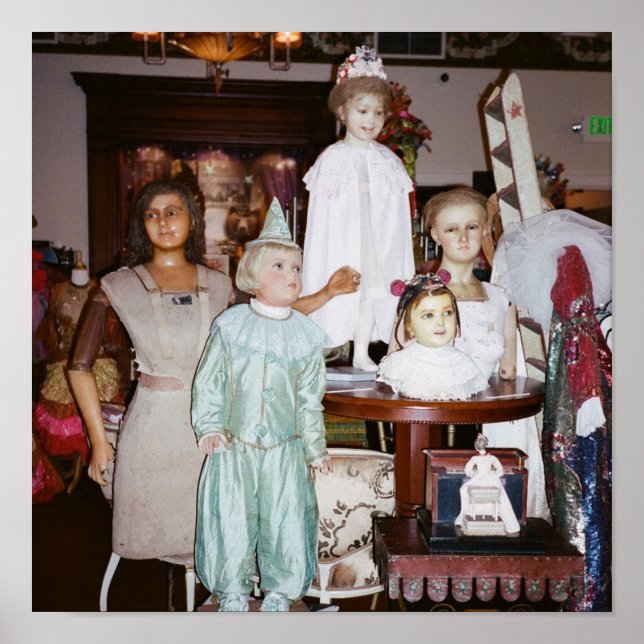 Poster Bonecas Vintage Antiques (Frente)