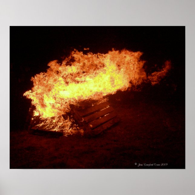 Póster Bonfire (Frente)