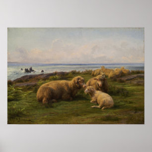 Poster Bonheur - Ovino No Mar 1865