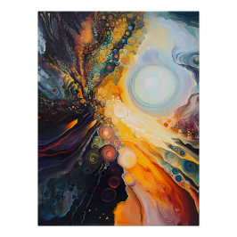 Póster Bonita, Abstrato, Poster espacial