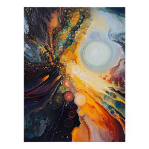 Póster Bonita, Abstrato, Poster espacial