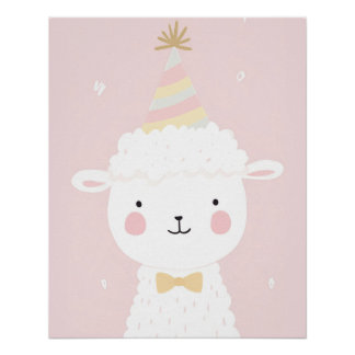 Póster Bonita Arte de Muro de Enfermeiro, Pia-Cor-de-Deco