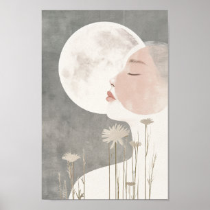Poster Bonita Boho Mulher
