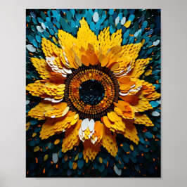 Poster Bonita Duna Sunflower