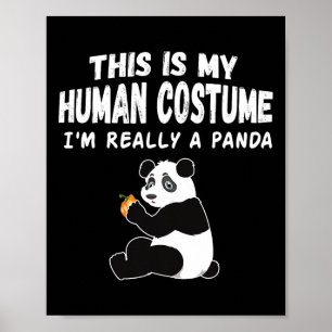 Poster Bonita, esta é a minha fantasia humana. Sou mesmo