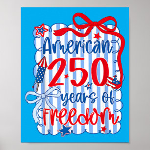 Poster Bonita garota americana dominada de 250 anos para 