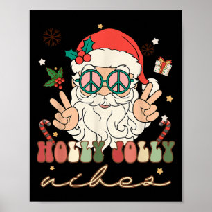 Poster Bonita Holly Christmas Jolly Vibes Hippie Papais n