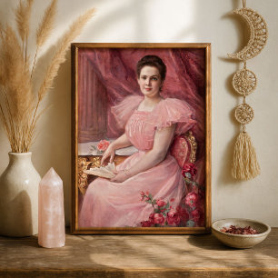 Poster Bonito a rosa Paul De La Boulaye