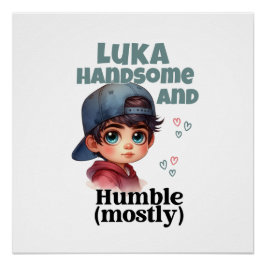 Póster Bonito Bonito E Humilde